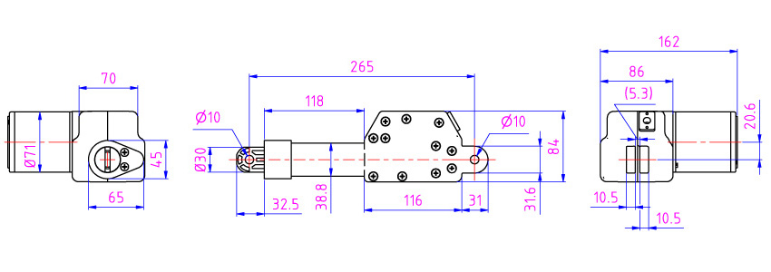 מנועים בעלי עוצמה של 12V משמשים לדמפרים אוטומטיים, מסכות אוטומטיות, זרועות רובוטיות, מטרות.