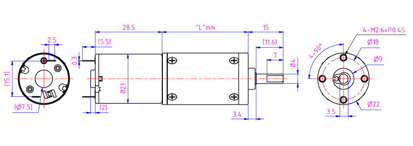 8v Planetary Gearboxes are popularly used in entertainment, medical and industrial areas, liquid dispenser motor.