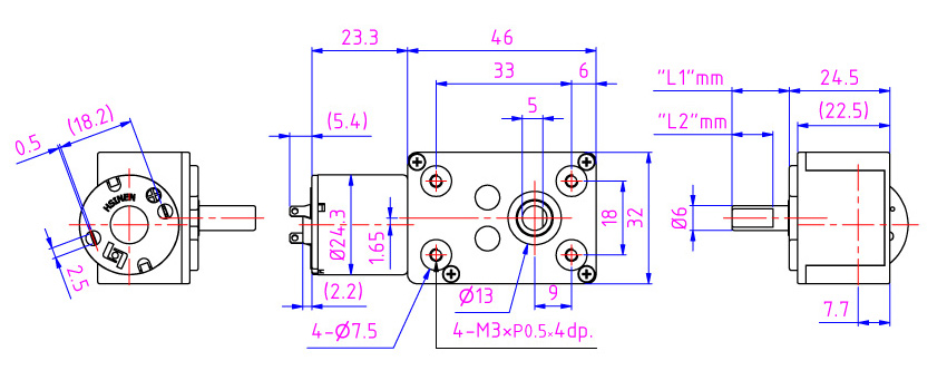 El engranaje de gusano de 24V se utiliza para diferenciales torsen, puertas y cintas transportadoras.